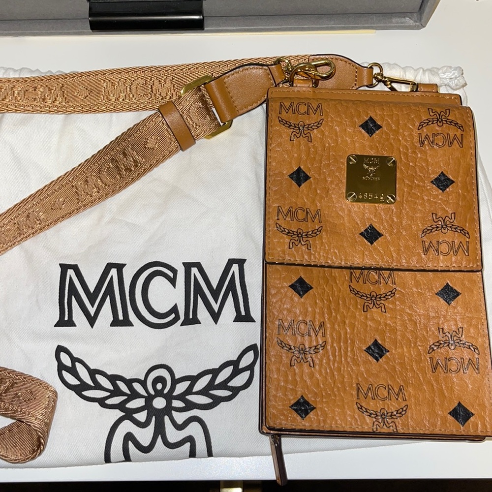 MCM visetos crossbody-pouch